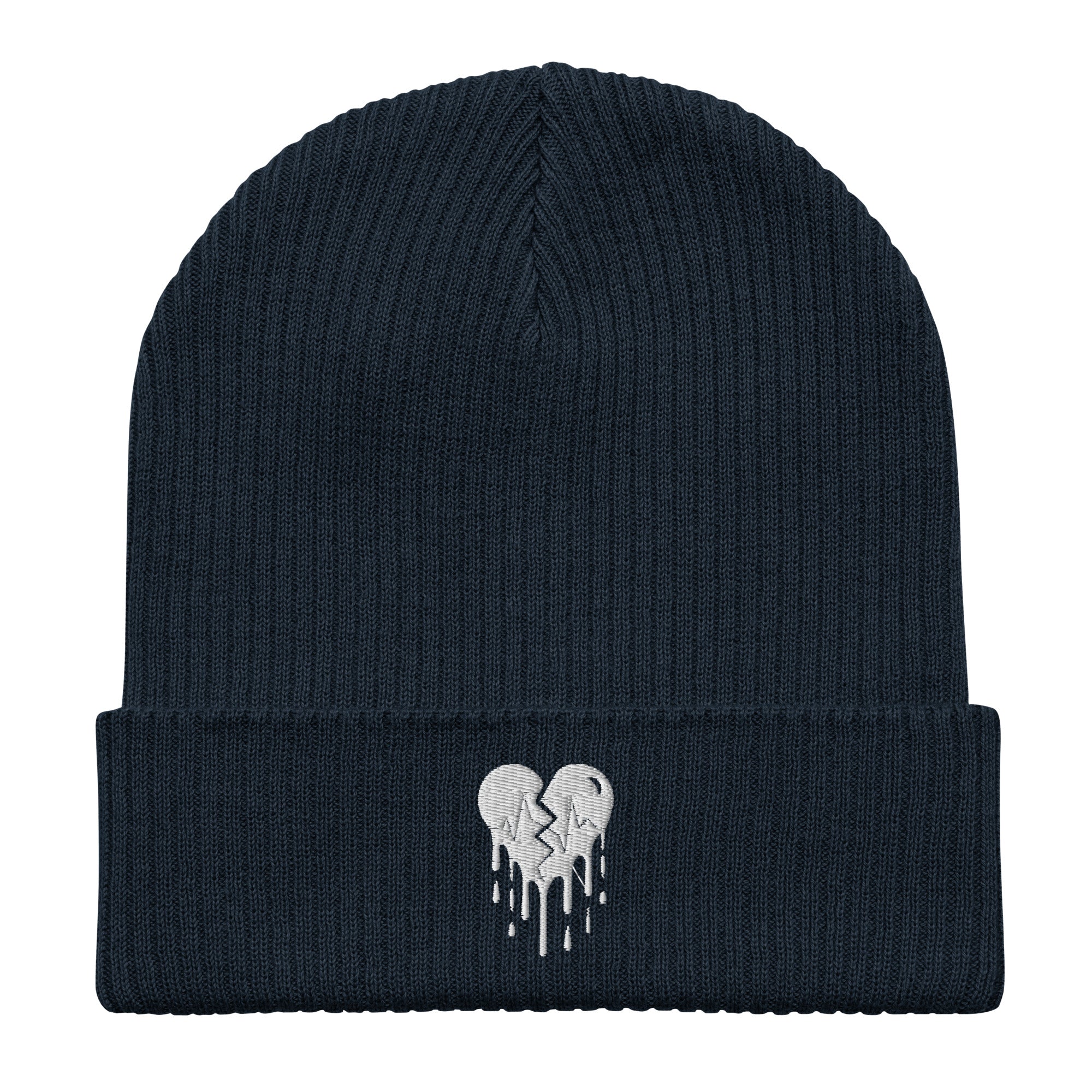 Heartbreak Organic ribbed beanie