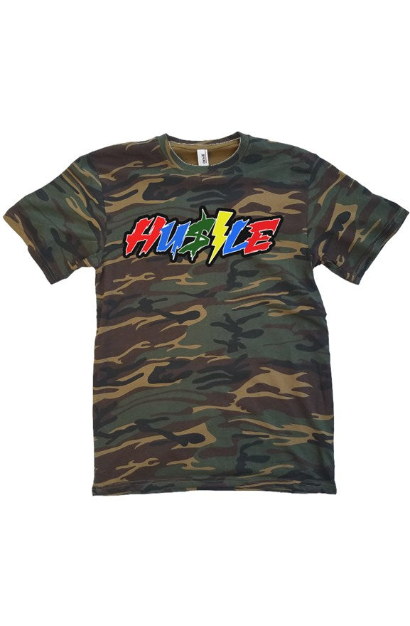 Hustle Anvil Camo Tee