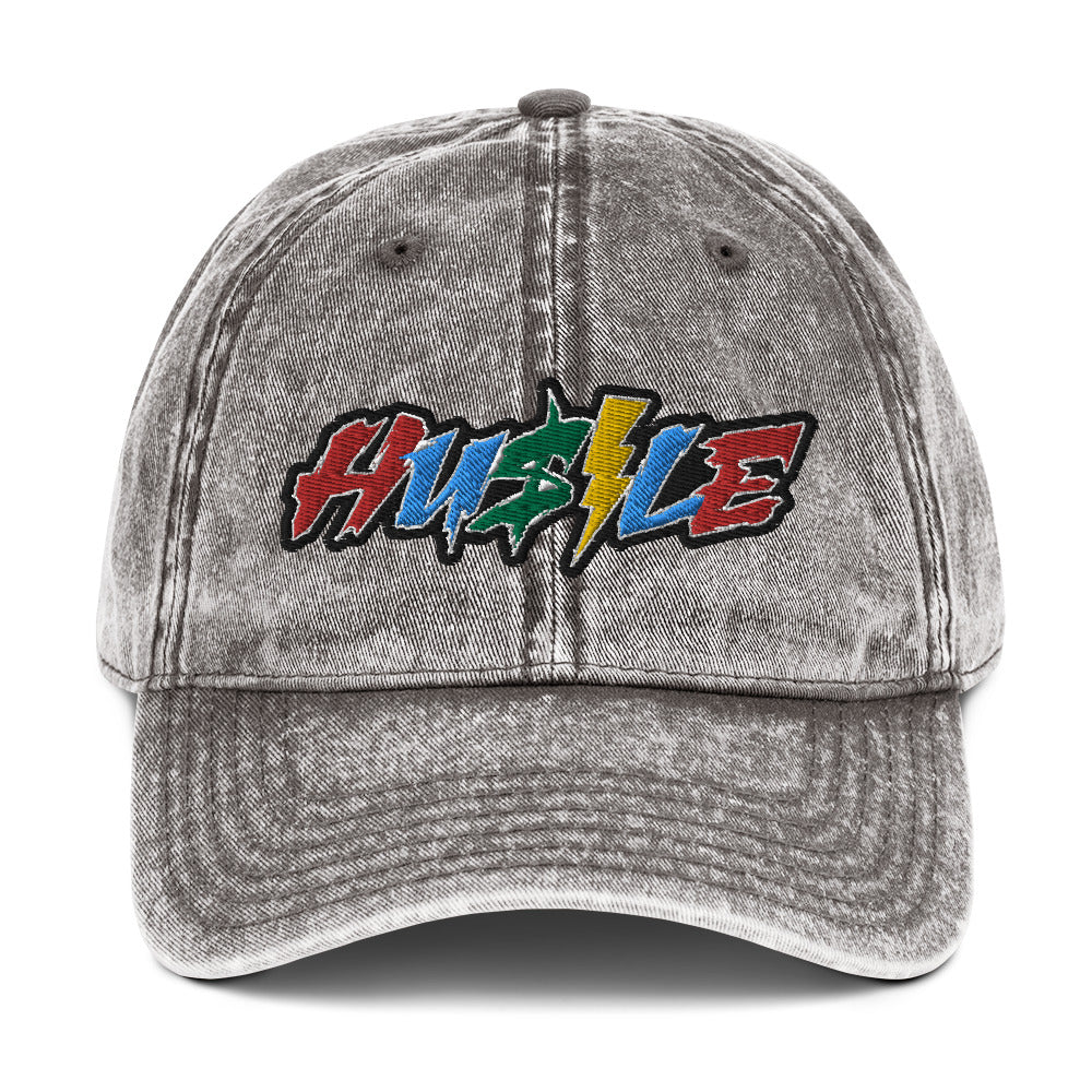 Hustle Vintage Cotton Twill Cap