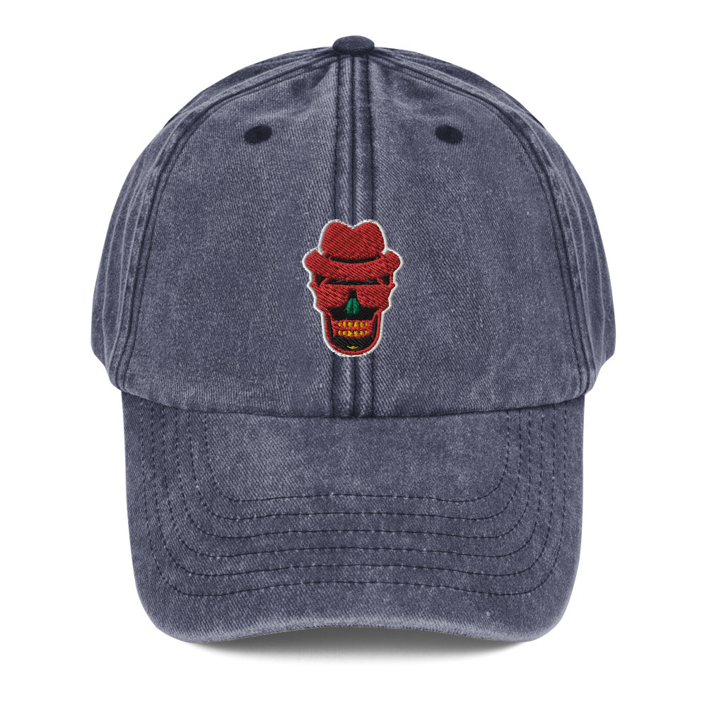 Skully Vintage Hat