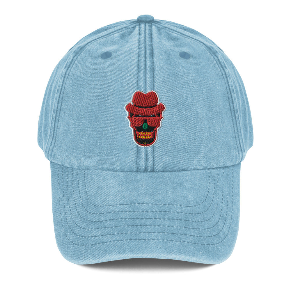 Skully Vintage Hat