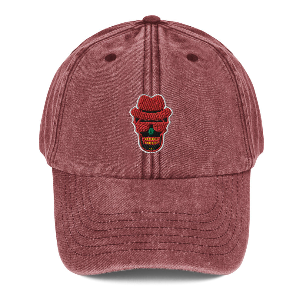Skully Vintage Hat