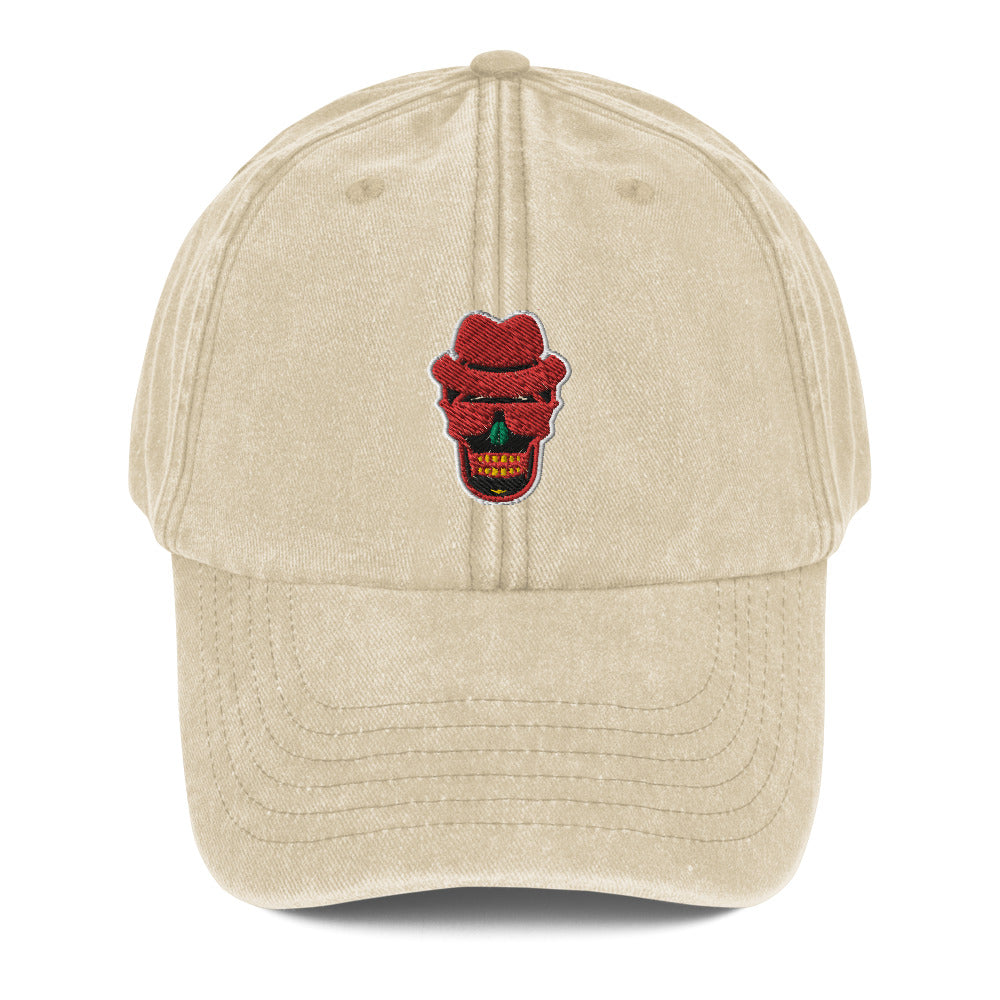 Skully Vintage Hat